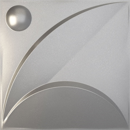 Ekena Millwork 19 5/8in. W x 19 5/8in. H Ezra EnduraWall Decorative 3D Wall Panel Covers 2.67 Sq. Ft. WP20X20EZCST